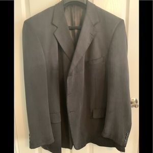 Men’s Charcoal Sportcoat - gently worn/very soft